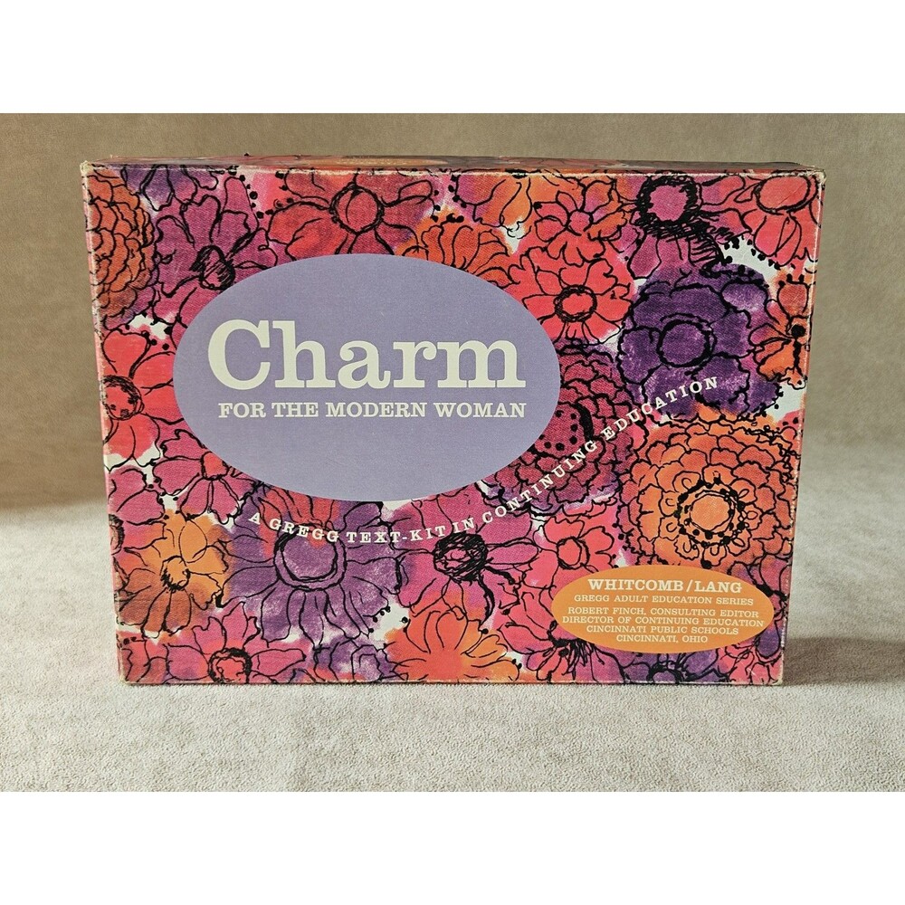Vintage Charm For The Modern Woman Text Kit Whitcomb/Lang 1967 MCM Collectible